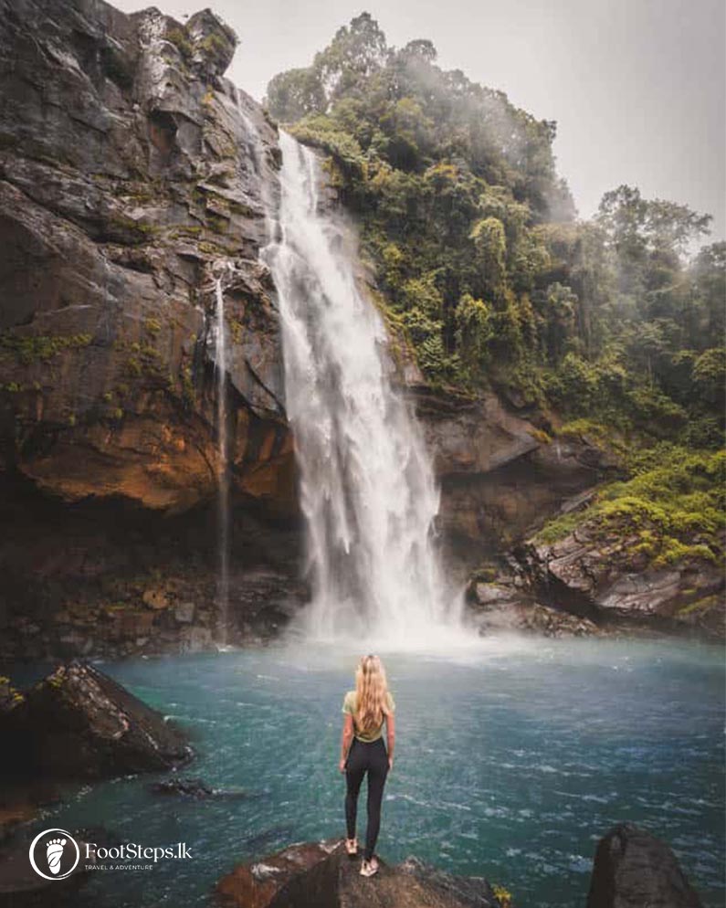 Aberdeen Falls in Nuwara Eliya - Waterfall